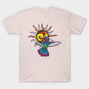 Colibri with a bottom sun T-Shirt